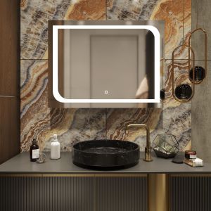Зеркало MIXLINE "Персей" 800*600 сенсорный выключатель, светодиодная подсветка