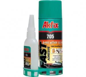 Набор для экспресс склеивания Akfix 705 (65 гр/200 мл)