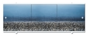 Экран д/ванны "Premium Collection" Черный песок 1,68	