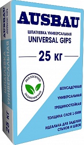Шпатлевка AUSBAU UNIVERSAL GIPS (25 кг)