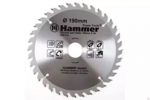 Диск пильный Hammer Flex 205-112 190 мм*36*30/20/16 мм по дер.