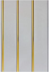 Панель ПВХ Gold Line лак 3-х пол. 3,0*0,25 м