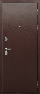 Дверь мет. ТАЙГА 7 см мет/мет (860L)(10317120/300623/3116238)