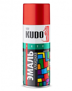 Эмаль KUDO-1024 красно-корич.  520 мл