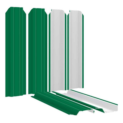 Штакетник УЗКИЙ RAL 6029 Зеленая мята ПМ, (ш 8,5 см) (1)